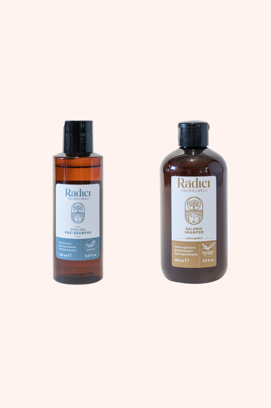 Peeling Pre-Shampoo (150 ml) & Balance Shampoo (250 ml)