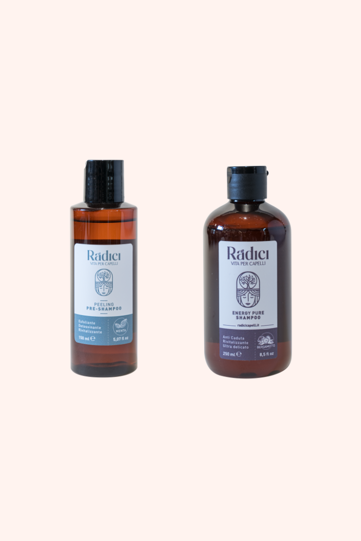 Peeling Pre-Shampoo (150 ml) & Energy Pure Shampoo (250 ml)
